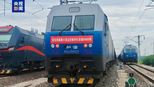突破80000列！