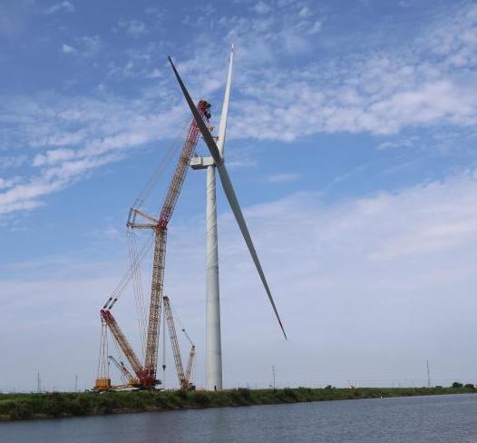單機(jī)年發(fā)電量1億度！全球最大海上風(fēng)電機(jī)組完成吊裝